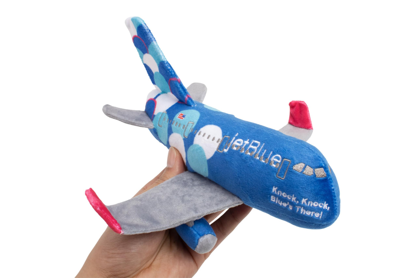Daron jetBlue Airplane with Balloons Livery Plush Toy and Collectible, for Boys and Girls, for Age 3+