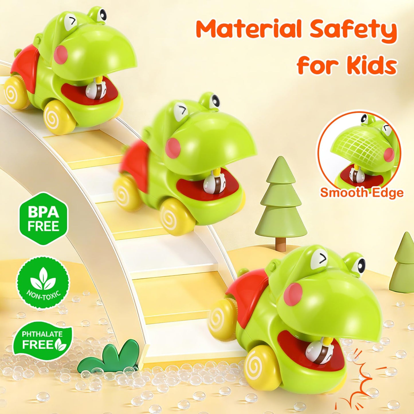 Palmatte Baby Toys 1 Year Old Boy: Infant Cars for Toddlers 1-3 Push and Go Car Baby Toys 18 Months Toddler Toy Age 1 2 3 Year Old Boys Toy Boy Gifts 1st First Birthday Gifts for 1-3 Boys Girls