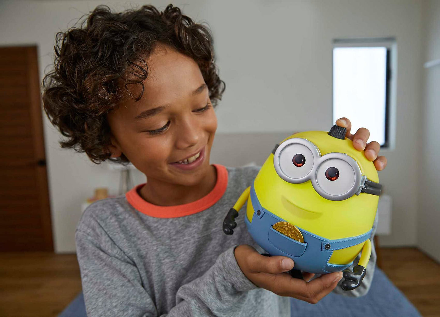 Minions toys Babble Otto Large Interactive Toy with 20+ Sounds & Phrases, Gift for Kids 4 Years Old & Up
