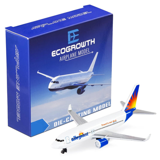EcoGrowth Allegiant Airplane Model for Collection & Gifts