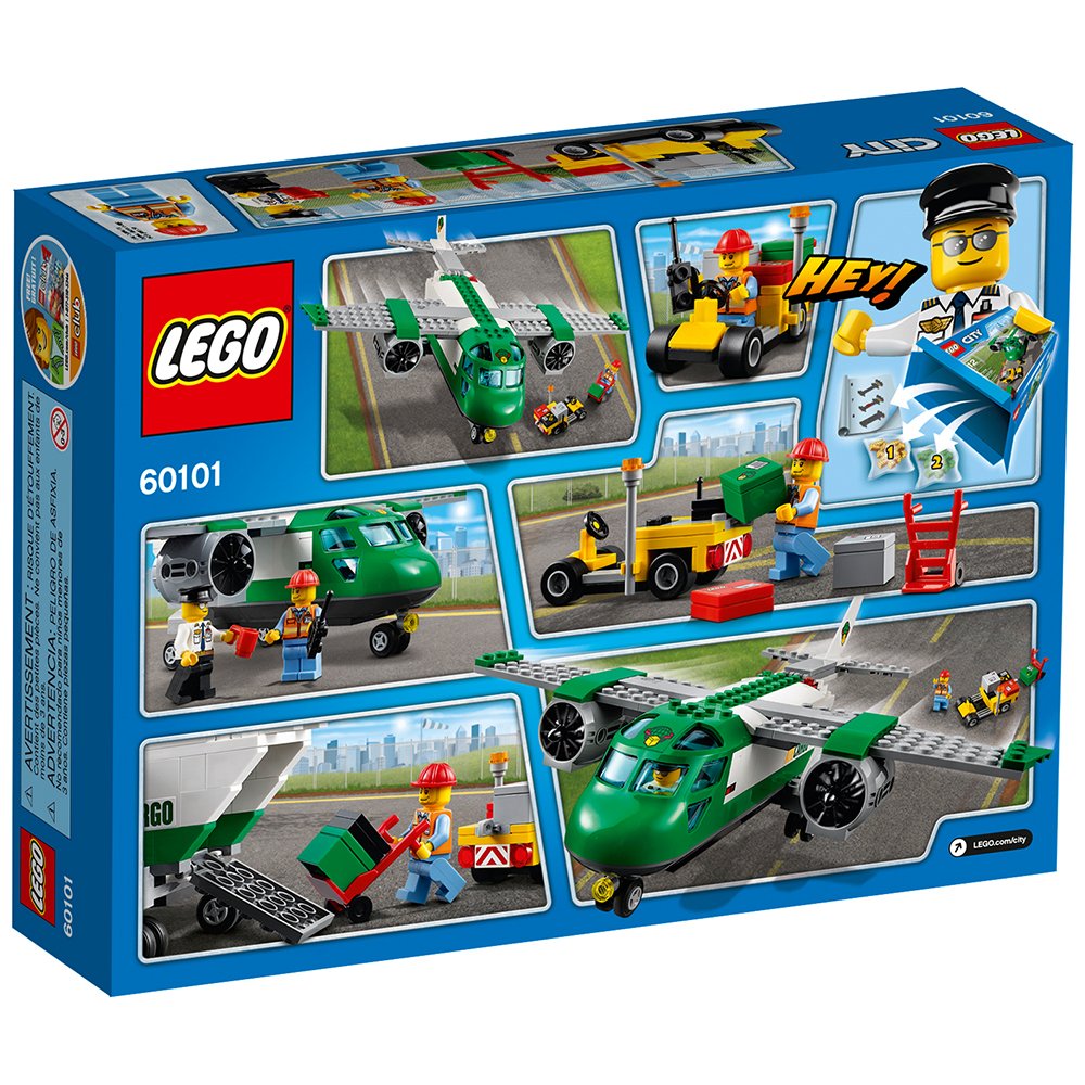 LEGO City Airport 60101 Airport Cargo Plane Building Kit (157 Piece)