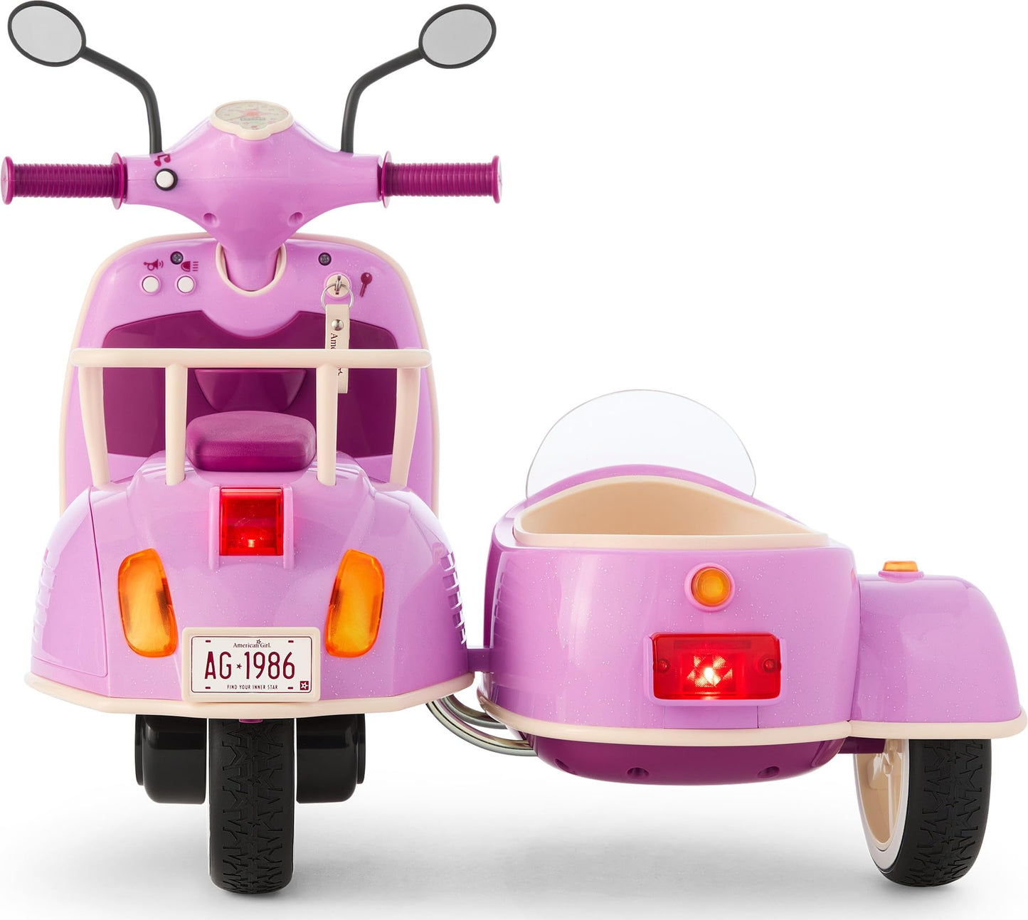 American Girl Hit the Road Scooter & Sidecar for 18-inch Dolls (Dolls Sold Separately)