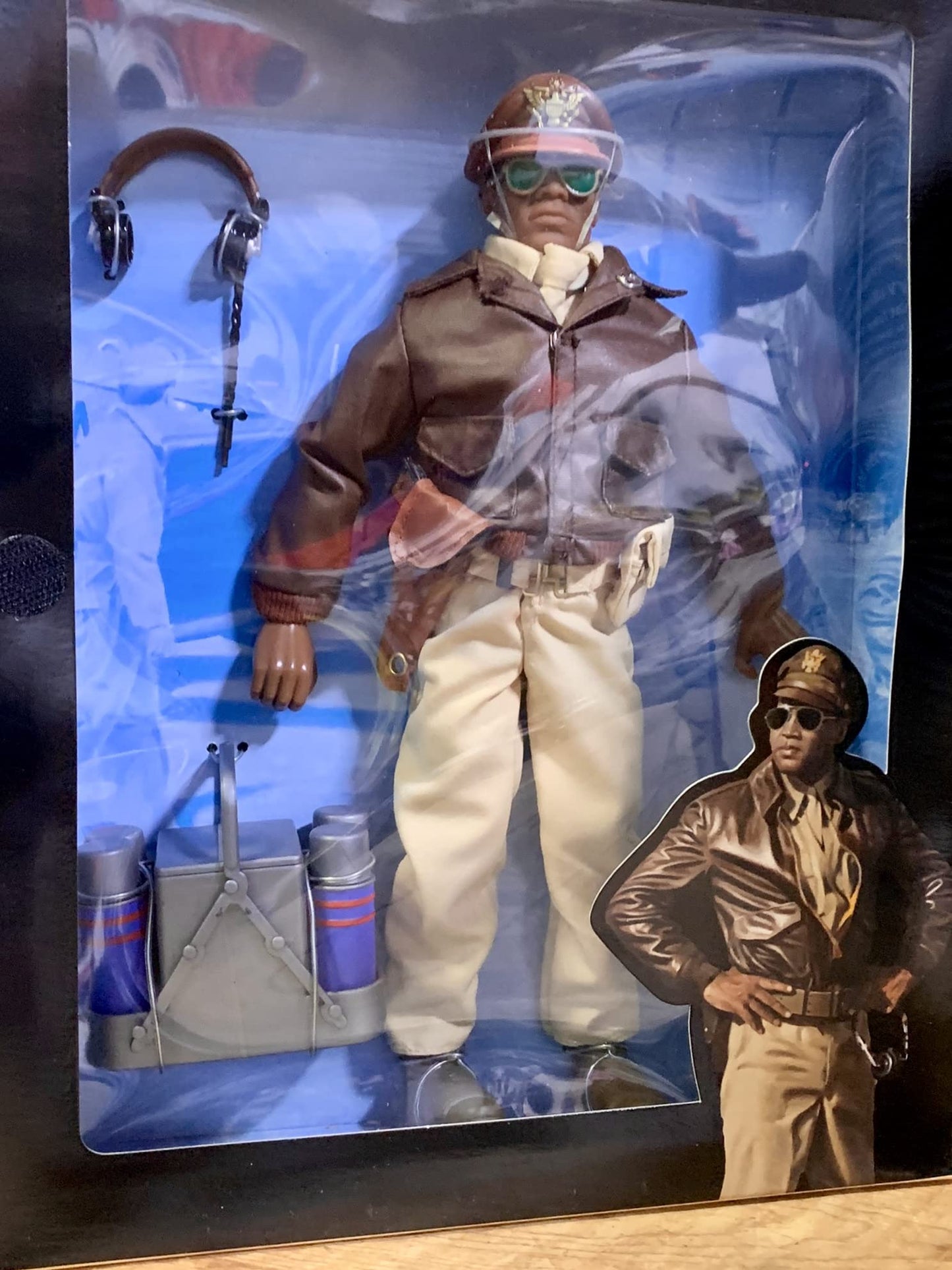 G.I. Joe - 1996 - Classic Collection - WW II Forces Collection - Tuskegee Bomber Pilot - 12 Inch Action Figure - w/ Accessories - RARE - Out of Production - Limited Edition - Collectible