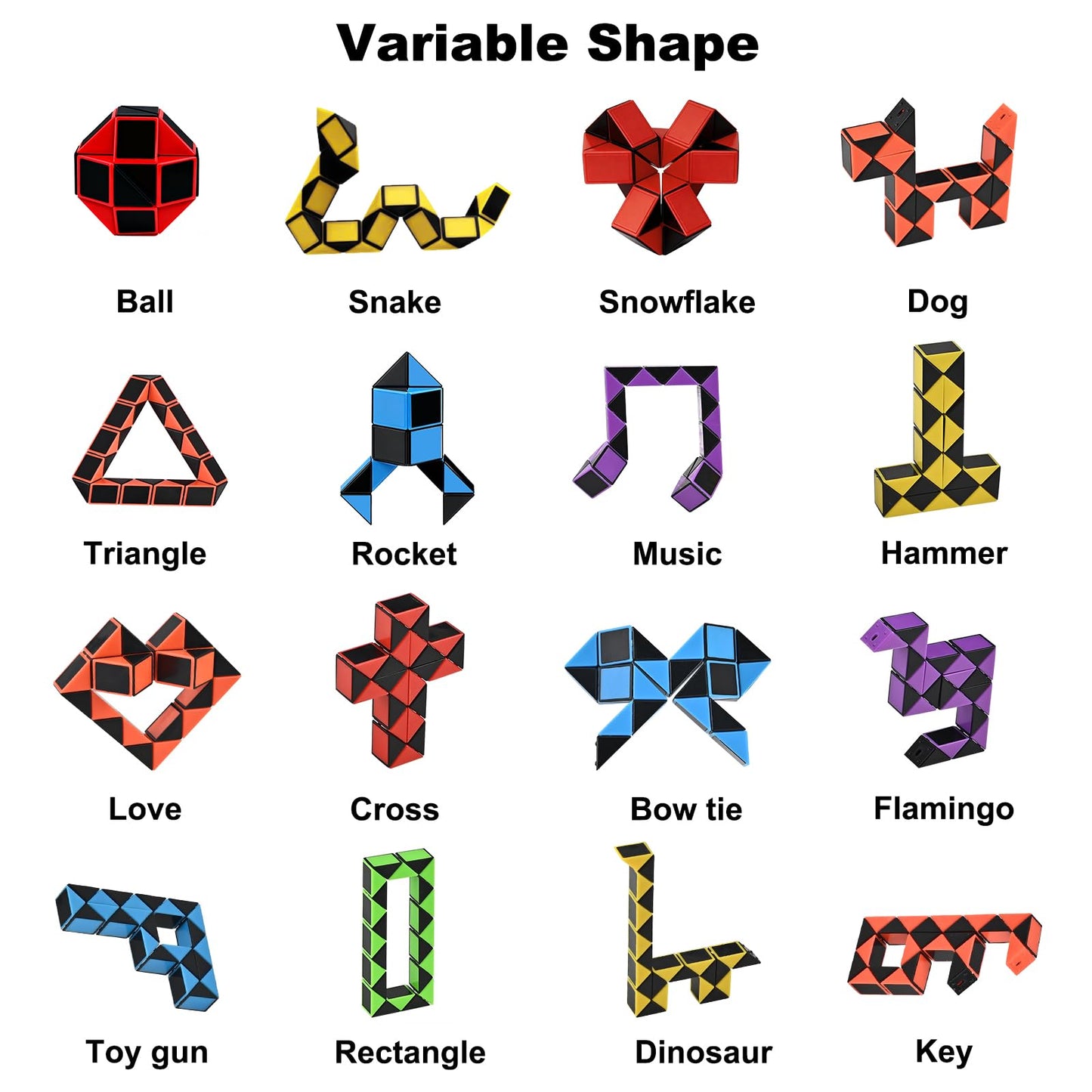 GOLDGE 28 Pack Mini Cube Puzzle Fidget Toys - Bulk Party Favors & Goodie Bag Stuffers for Kids, Travel Toys for Ages 4-8, Treasure Box Toys for Classroom, Birthday & Back to School Gifts