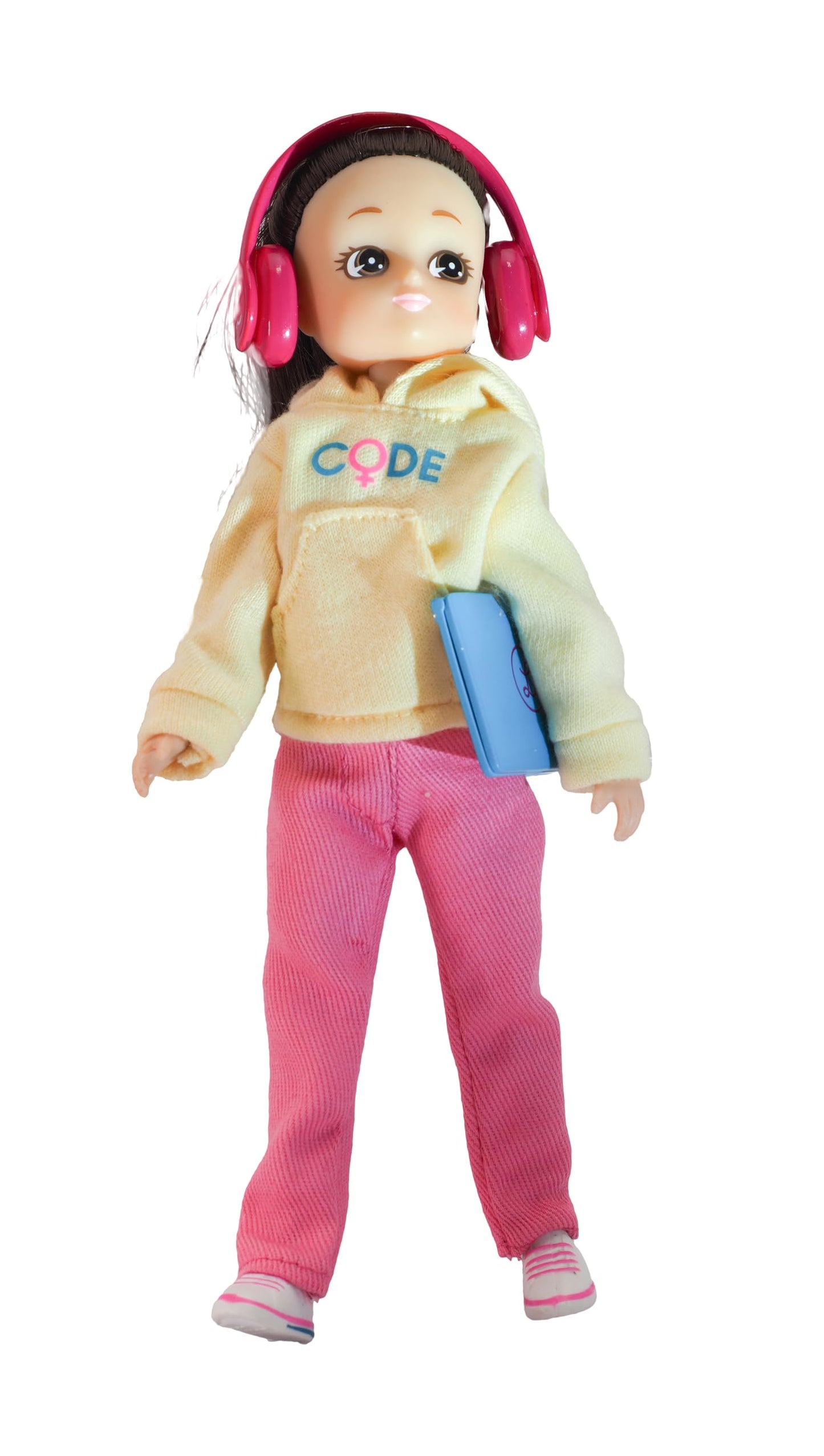 Lottie Coder Girl Doll with Laptop and Tech Accessories