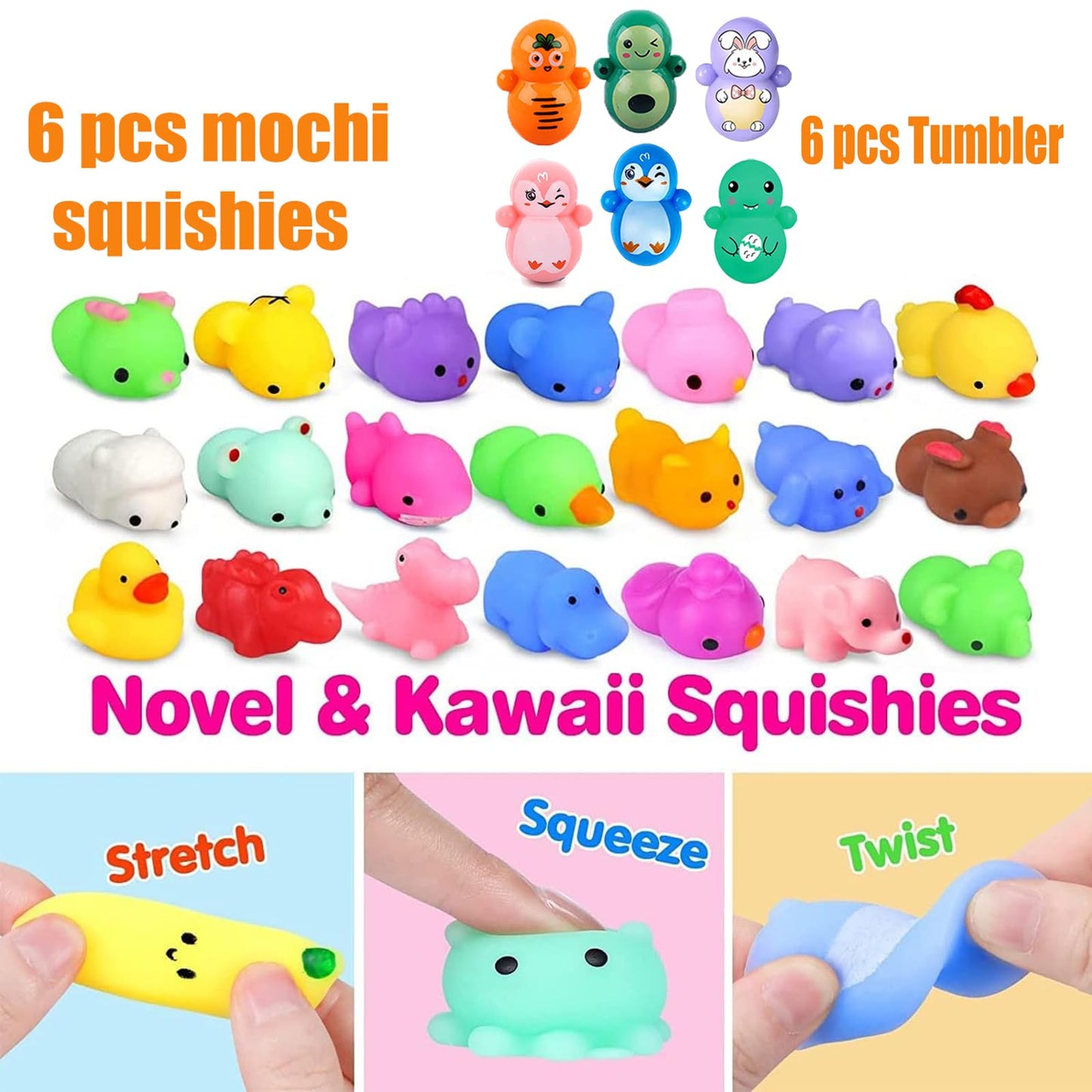 129 PCS Party Favors for Kids, Pop Fidget Treasure Box Toys, Classroom Prizes, Pinata Filler Goodie Bag Stuffers, Treasure Chest, Carnival Prize Box Toys for Boys Girls