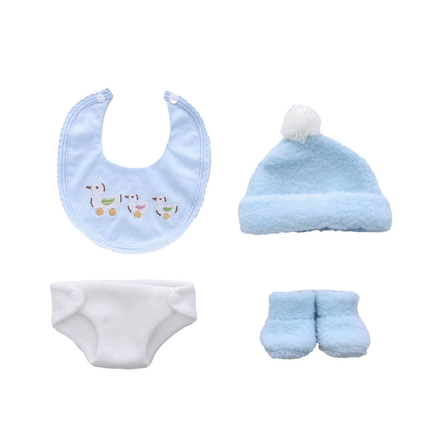 Cloveray 16 Inch Full Silicone Baby Doll with Rooted Hair, Soft Realistic Open Eyes Newborn Doll with 2 Outfits, Blanket, Pacifier, Diaper & Bottle, Comfort Doll Gift for Kids