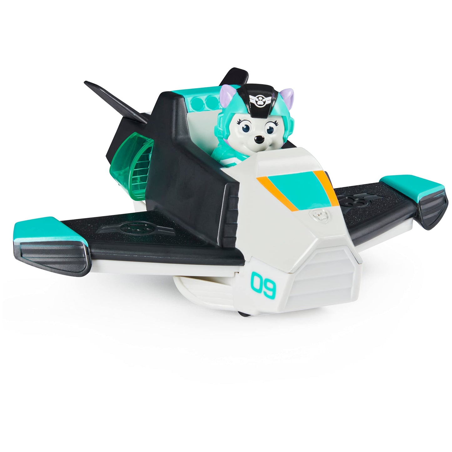 Paw Patrol, Jet to The Rescue Everest Deluxe Transforming Vehicle with Lights and Sounds