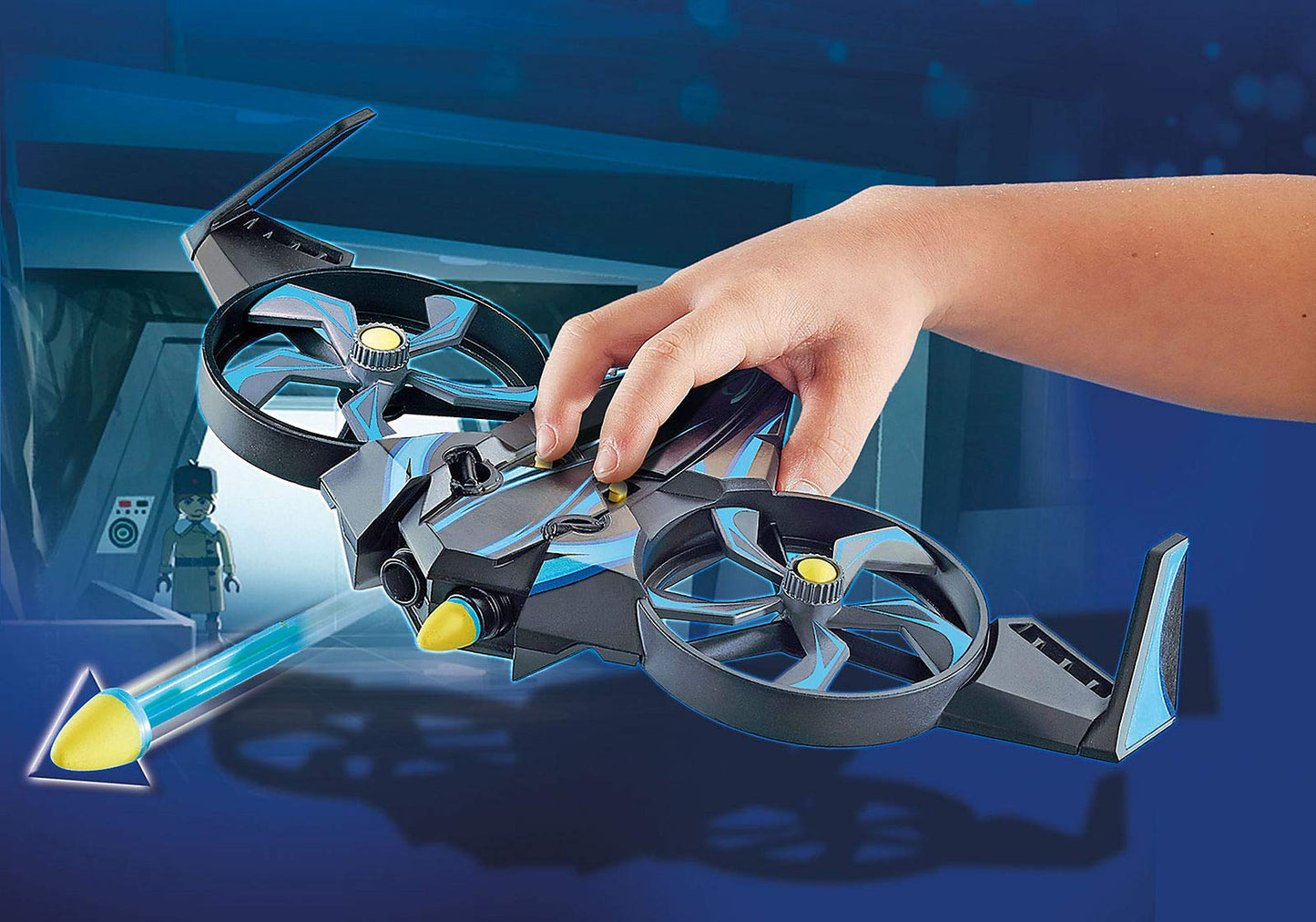 Playmobil The Movie Robotitron with Drone, us:one Size