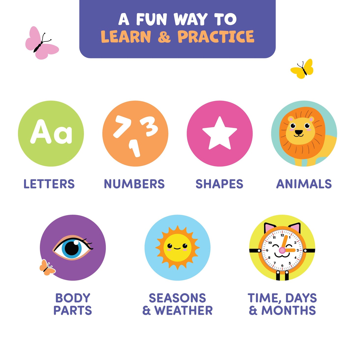 Clever Fox Play Busy Book for Toddlers 1-3 Year-Old – Baby Busy Board Book – Montessori Felt Activity Board for Learning Fine Motor Skills, Car Airplane Travel Toy – Birthday Gift for Kids Ages 1+