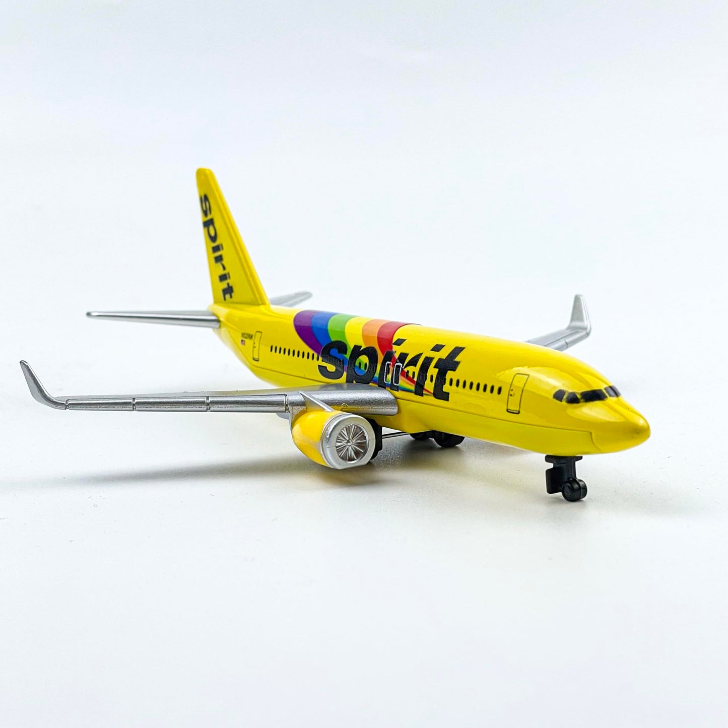 AVIAMUSE Spirit Model Airplane, Rainbow Livery Planes Model Aircraft Suitable for Collection and Display