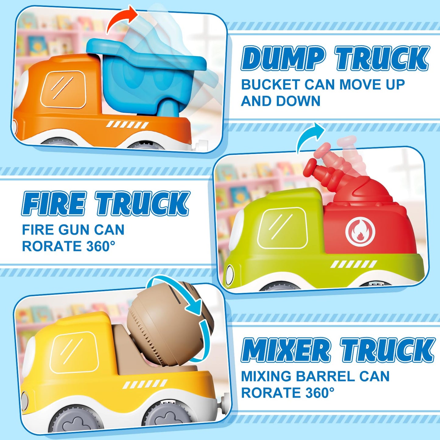 Train Set for Toddlers w/Steam, Sound & Lights, Toddler Toys for Age 2-4, Electric Train Set with Tracks Road Signs, Magnetic Train Toys Christmas Birthday Gifts for 2 3 4 5 Year Old Boys & Girls
