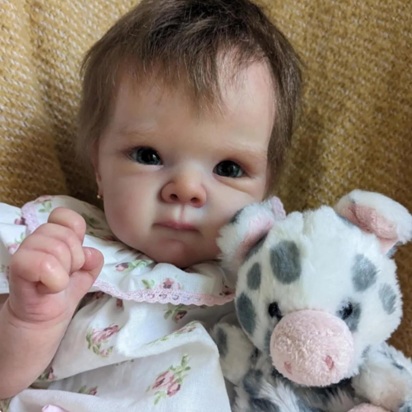 WOOROY Reborn Baby Dolls - 20 Inch Lifelike Realistic Baby Doll Real Life Baby Dolls Newborn Girl Posable Soft Gift Set with Accessories for Kids, Parents, Collectors