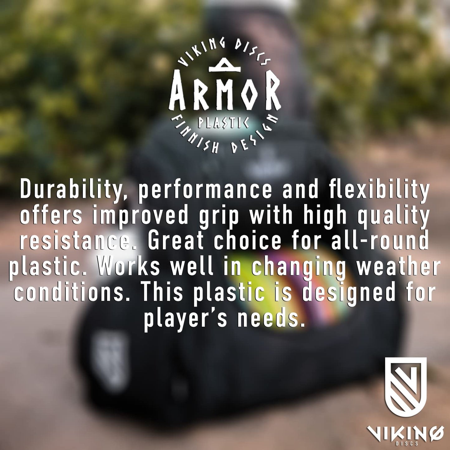 Viking Discs Armor Disc Golf Set - 8 Frisbee Discs for Any Distance, PDGA Approved - Putter Driver