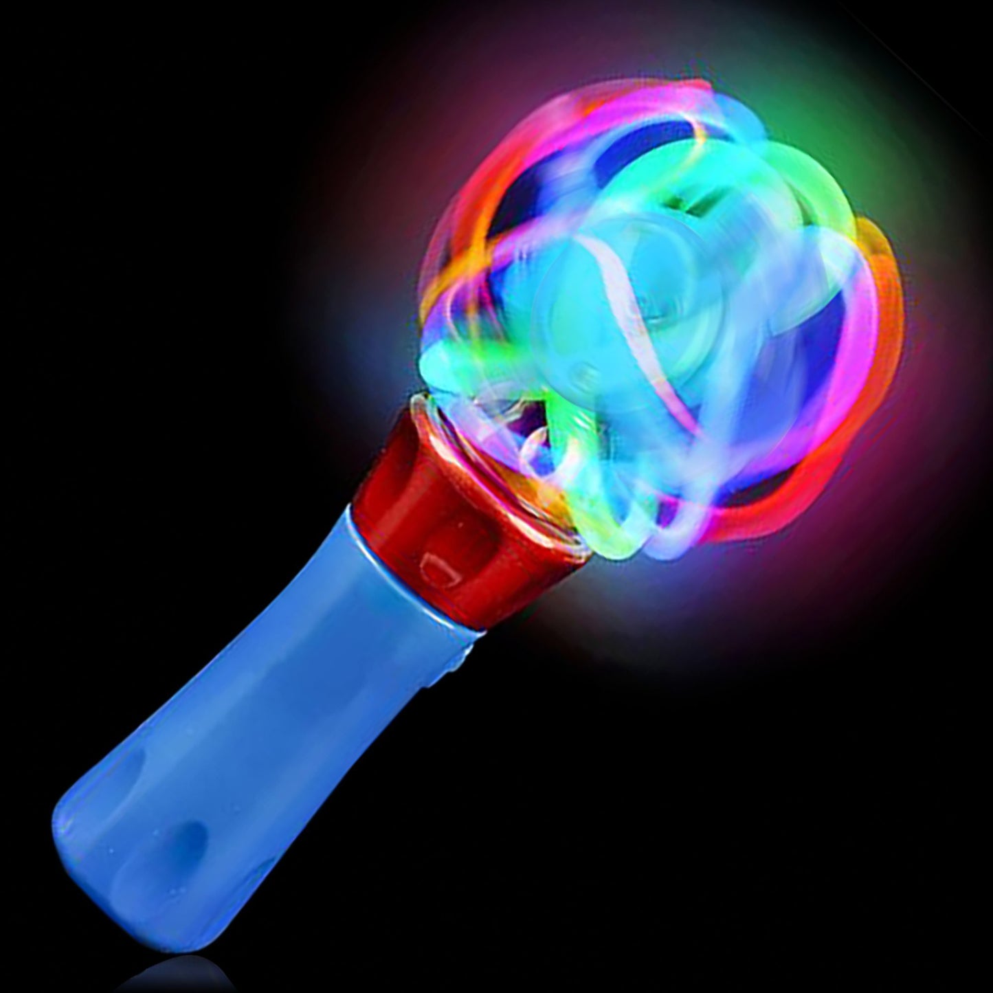 ArtCreativity Light Up Wand for Kids, Set of 2 LED Light Up Toys with Flashing Lights, Fun Light Spinning Toys, Sensory Toy for Kids with Autism