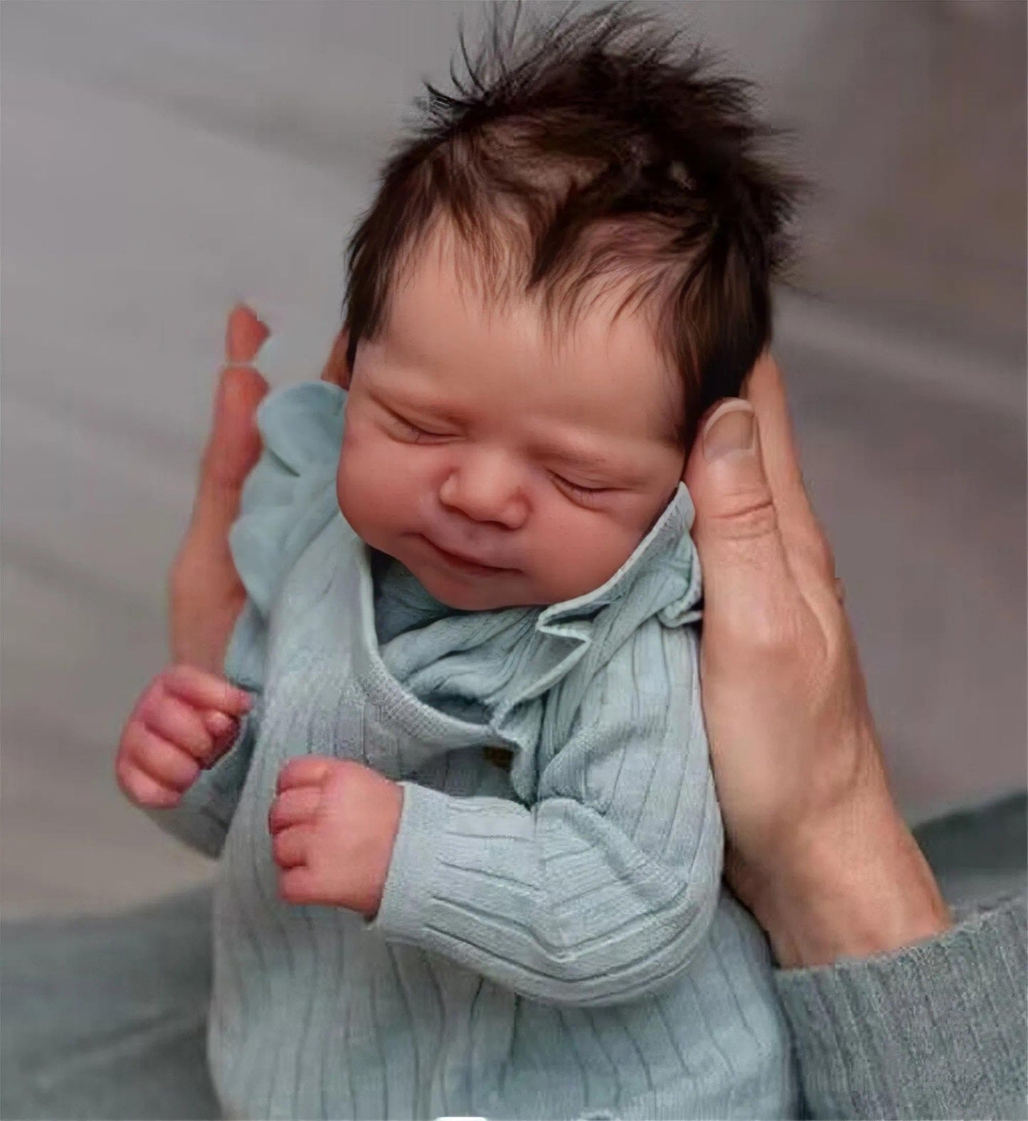 Zero Pam Silicone Reborn Baby Dolls-18 in Realistic Baby Doll, Real Life Reborn Dolls, Silicone Babys Doll That Look Real, Posable Cloth Body Newborn Babies with Accessories for 3+ Girls