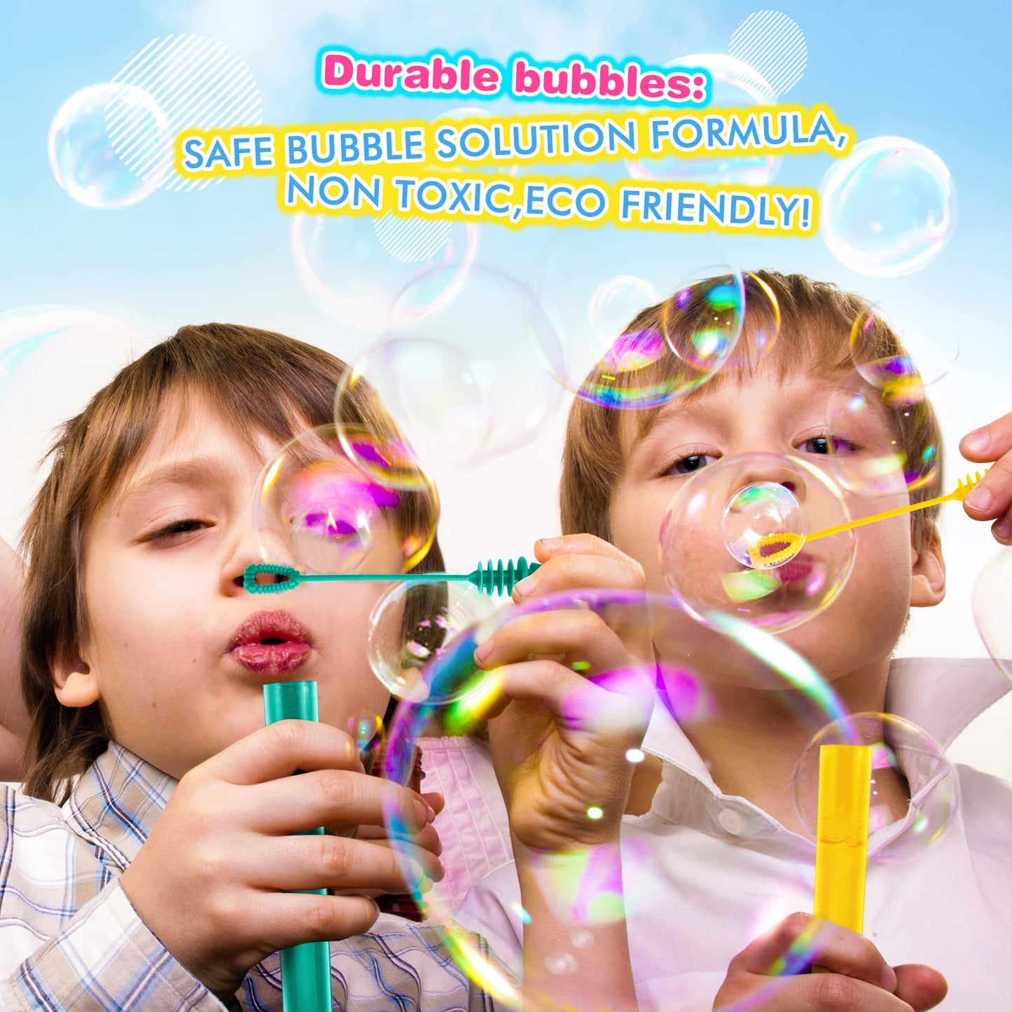 200 Pieces Mini Bubble Wands,Bubble Party Favors Assortment Toys for Kids,Themed Birthday, Halloween, Goodie Bags, Carnival Prizes, Wedding, Bubble Maker Toys for Kids,Outdoor Gifts for Girls & Boys