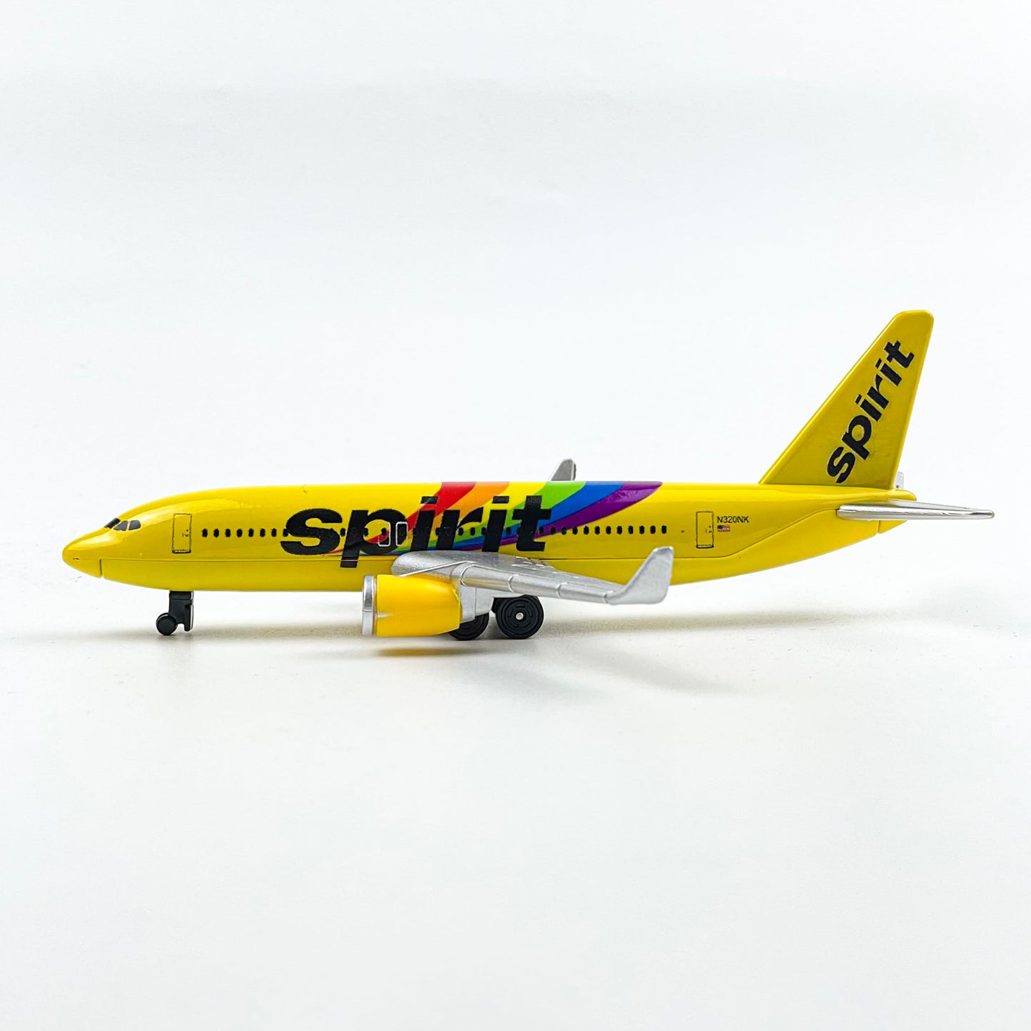 AVIAMUSE Spirit Model Airplane, Rainbow Livery Planes Model Aircraft Suitable for Collection and Display