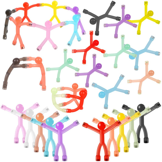 10 Pcs Magnetic-Toys-Men-People, Colorful, Kids Travel Toys, for Refrigerator Magnets, Office, Whiteboard Decoration