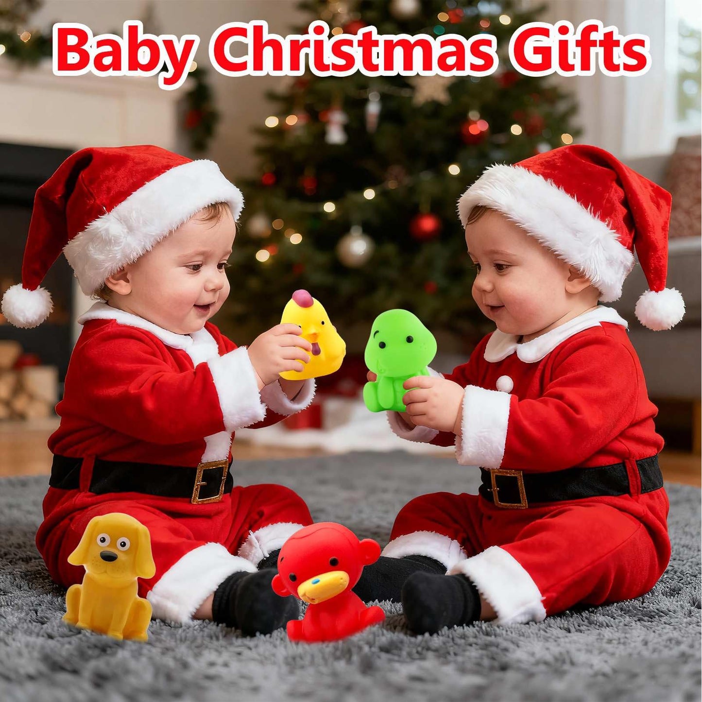 Bathtub Toys for Toddlers 1-3 - Mold Free No Hole Baby Kids Infant Bath Toys 6-12-18-24 Months Water Pool Toys Age 1 2 3 4 5 6 Shower Gifts for Boys Girls 1-6 Year Old Newborn Bathtime Essentials