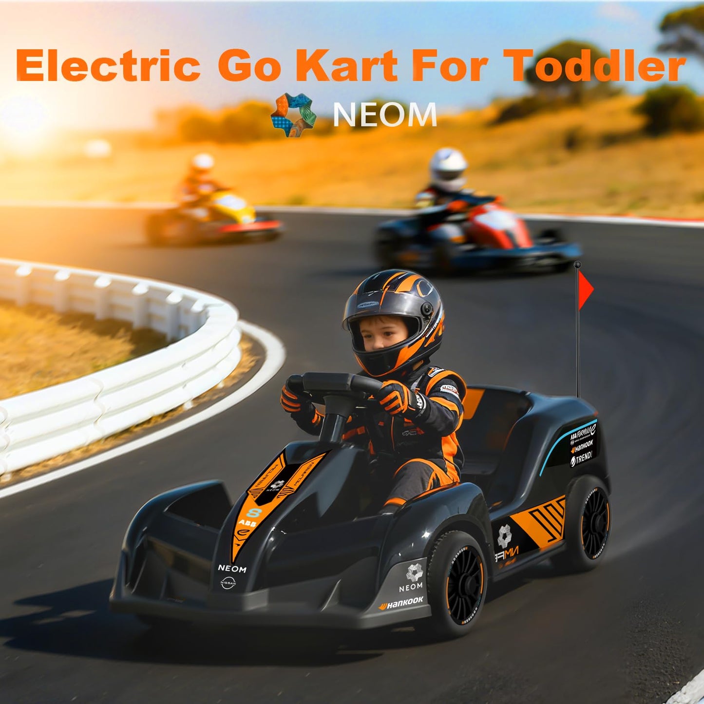 12V Ride on Electric Car for Toddlers 1-3, Battery Powered Remote Control Toddlers Car with Bluetooth, Story, Music, Ride on Cart for Boys Girls