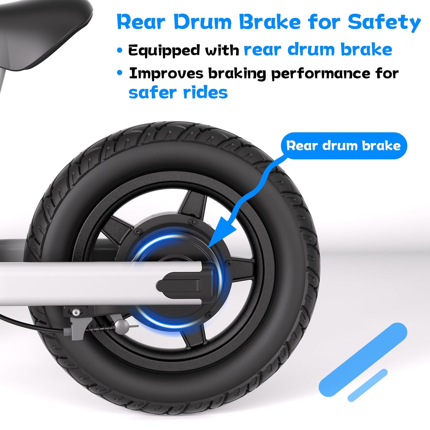 Hiboy BK1 Electric Balance Bike for Kids, 12 Inch Tires, 150W Peak Motor, Adjustable Seat, 21.6V/2.6Ah Battery, Electric Bike for Kids Ages 3-5