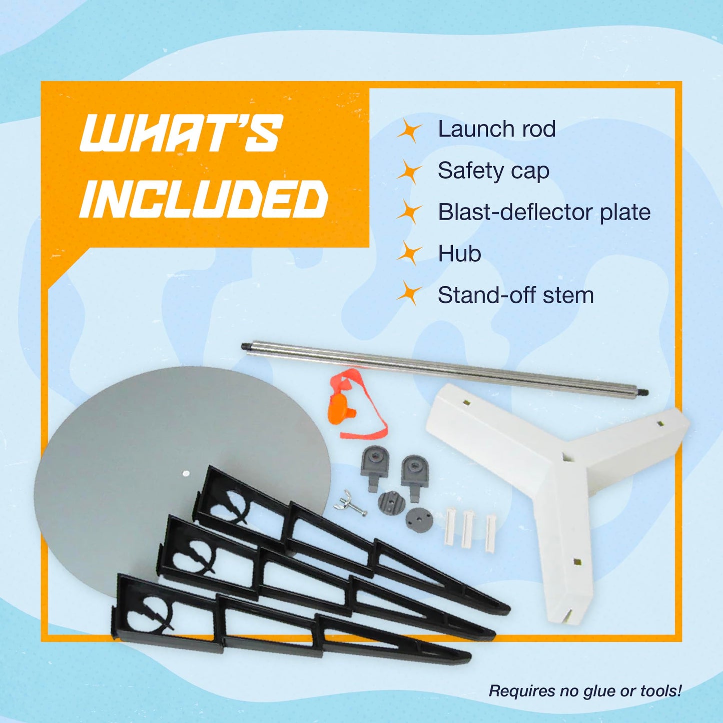 Estes 2238 Porta Pad E Launch Pad, Flying-Rocket-Model Launch Pad, Rocket Model Kit Accessories for Ages 10+