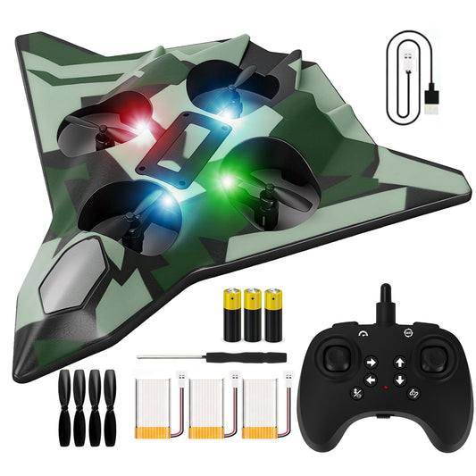 ZzzMgzzZ Foam Remote Control Airplane for Kids & Adults | Durable and Easy to Fly with Stable Flight, Perfect and Birthday Parties, Flying Foam Air Plane Toy Great for Beginner