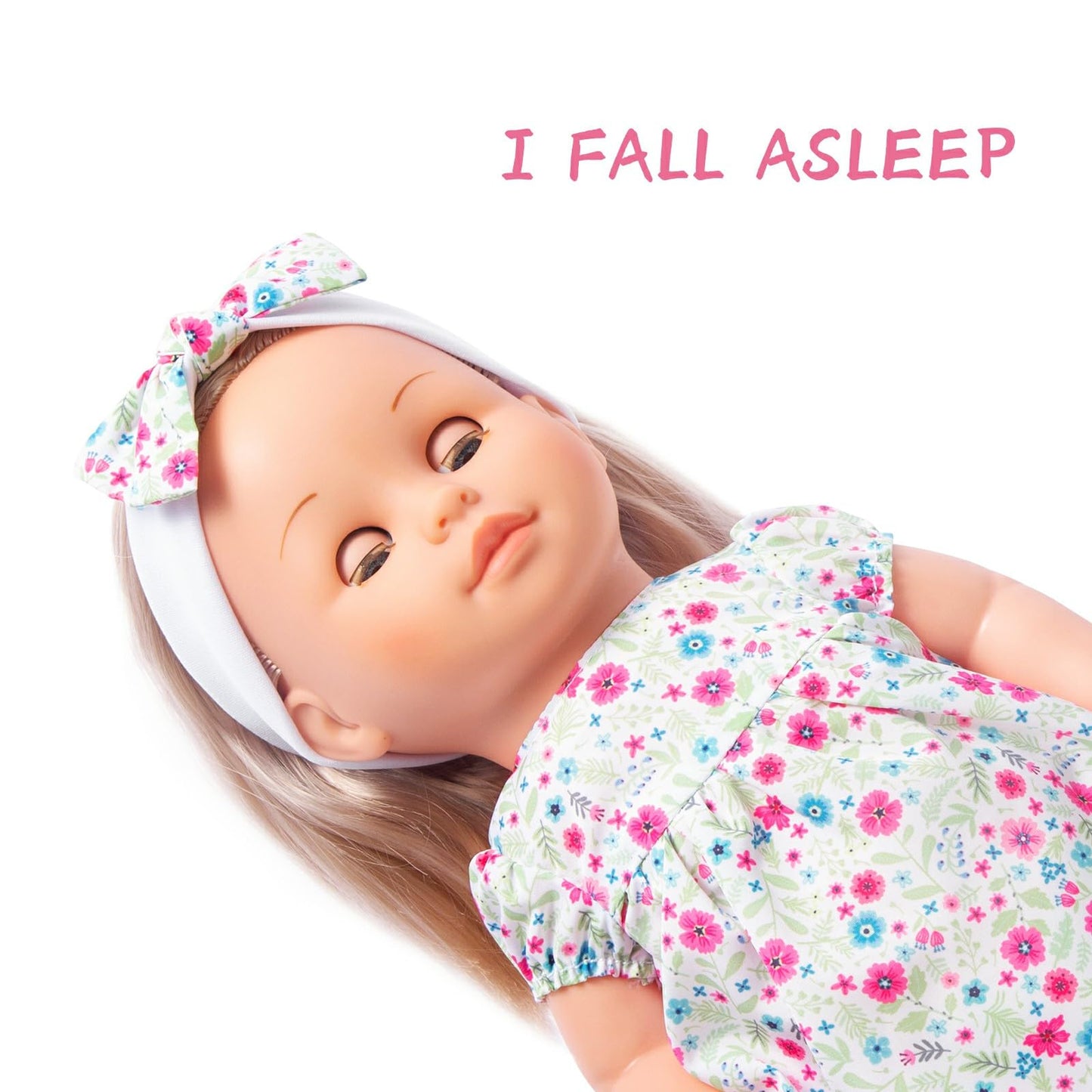 Mother Love Walking Dolls,16 Inches Interactive Baby Dolls, Baby Dolls with Hair, Singing and Walking Dolls for Girls,for 3+ Year Old Girls Gifts