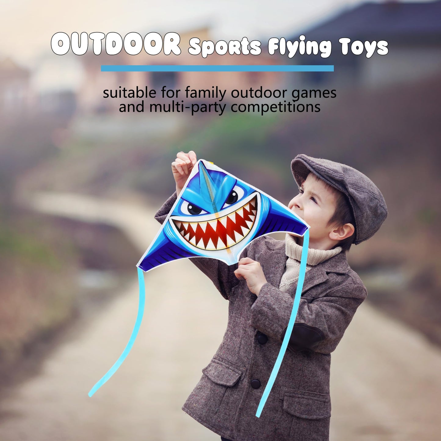 Hoarost 15 Pcs Mini Finger Launcher Kites with Animal Patterns Small Ejection Slingshot Kite Outdoor Flying Toys for Park Backyard Beach Game