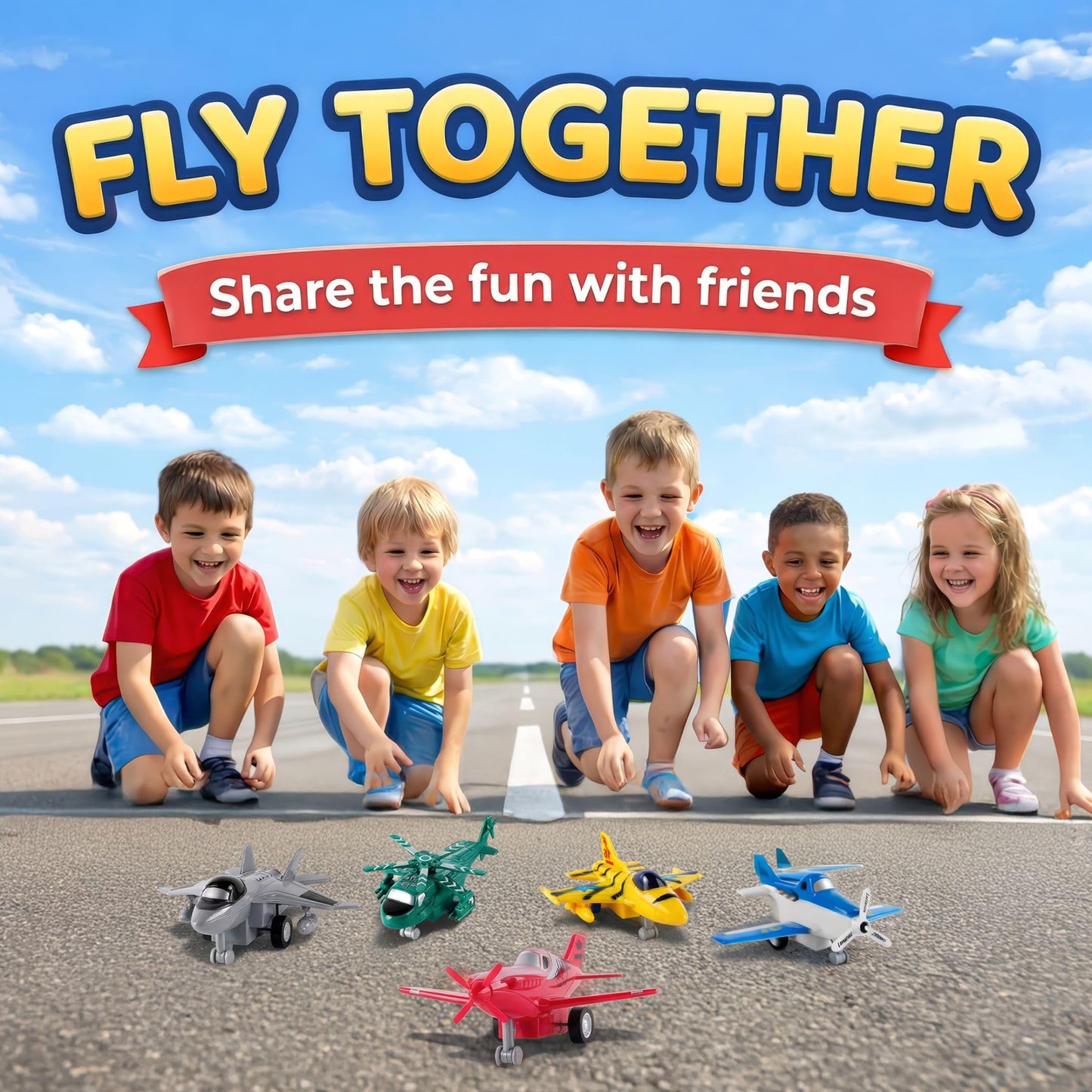 Liberty Imports Pull Back Airplanes Toys Vehicle Playset, Variety Pack of Helicopters, Stealth Bombers, Fighter Jets, Aircraft, Planes for Kids Toddlers Party Favors (24 Pack)