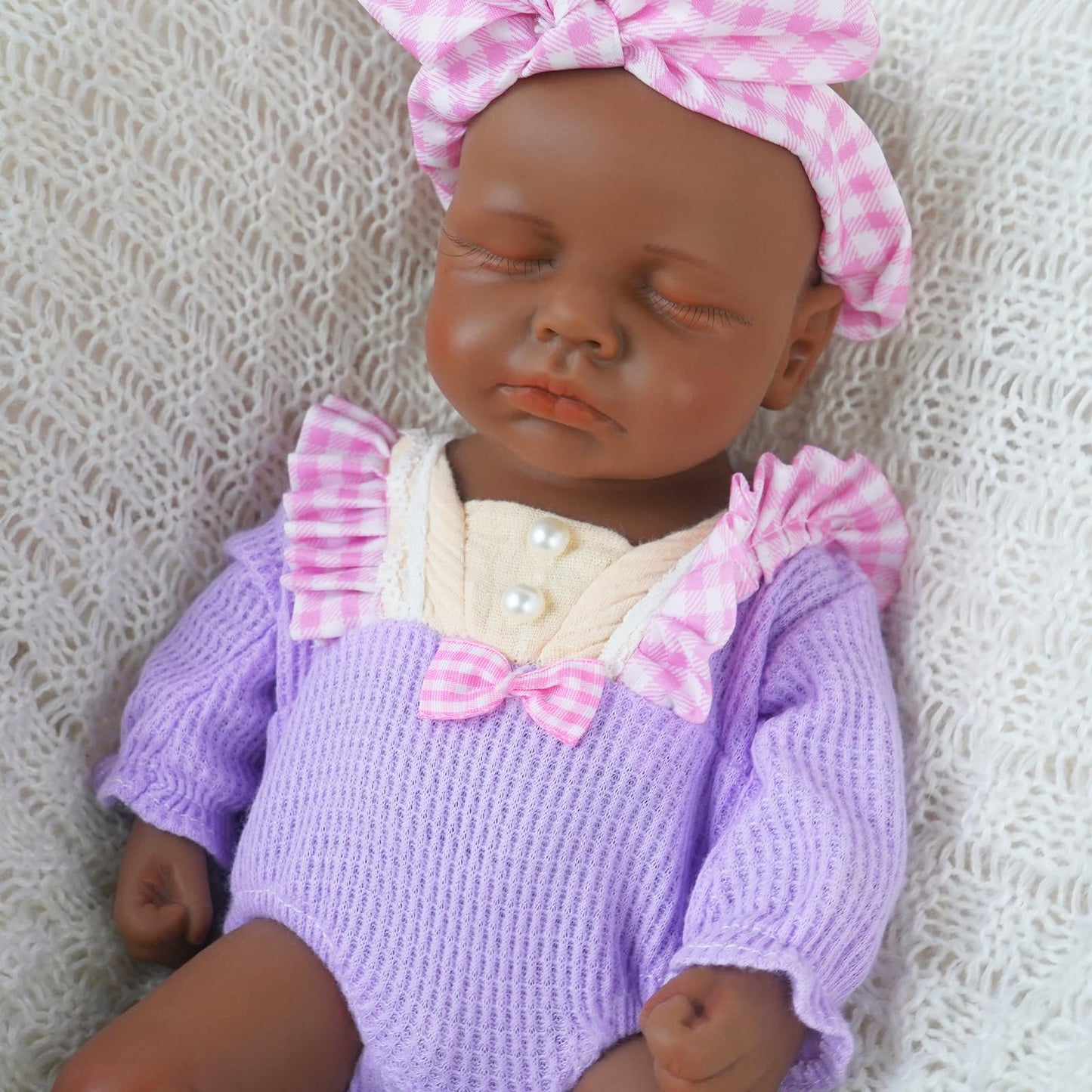 MEIVCOS 12 in Full Silicone Reborn Baby Dolls, 1:1 Lifelike Newborn Dolls Non Vinyl Realistic Reborn Toddler Dolls Boy Washable Sleeping Doll
