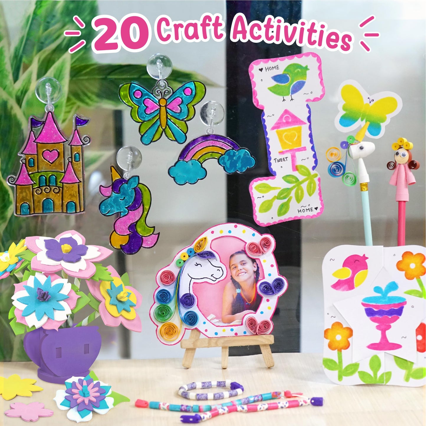 Imagimake Fabulous Craft Kit | 20 Art and Craft Activities - Creative Toy & DIY Set | Creative Toy & DIY Set | Arts and Crafts for Kids | Activity Craft Kits 6-8 | Gifts for 5 6 7 8 9 10 11 12 Years