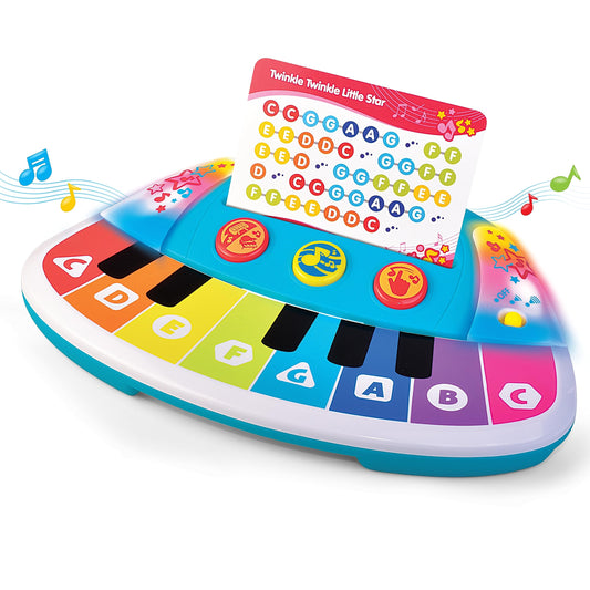 HAP-P-KID Magic Touch Baby Piano, Toddler Music Toy, Infant Touch Sensor Musical Instrument, Switch Between Xylophone, Kids Play Fun Gifts for 9 12 18 24 Month, 1 2 3 Year Old Boys Girls