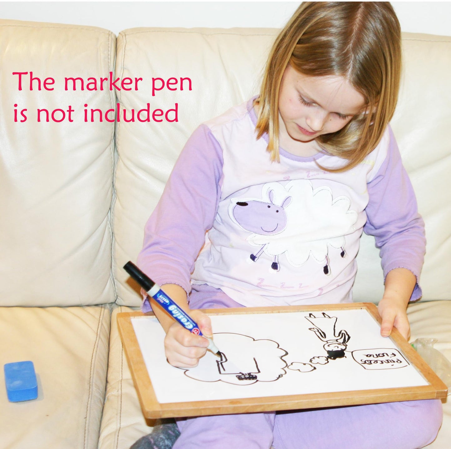 Toys of Wood Oxford TOWO Wooden Easel for Children Foldable Double Boards Magnetic Shapes Letters Numbers and Paper roll Kids Art Easel -Table Top Magnetic Board for Kids