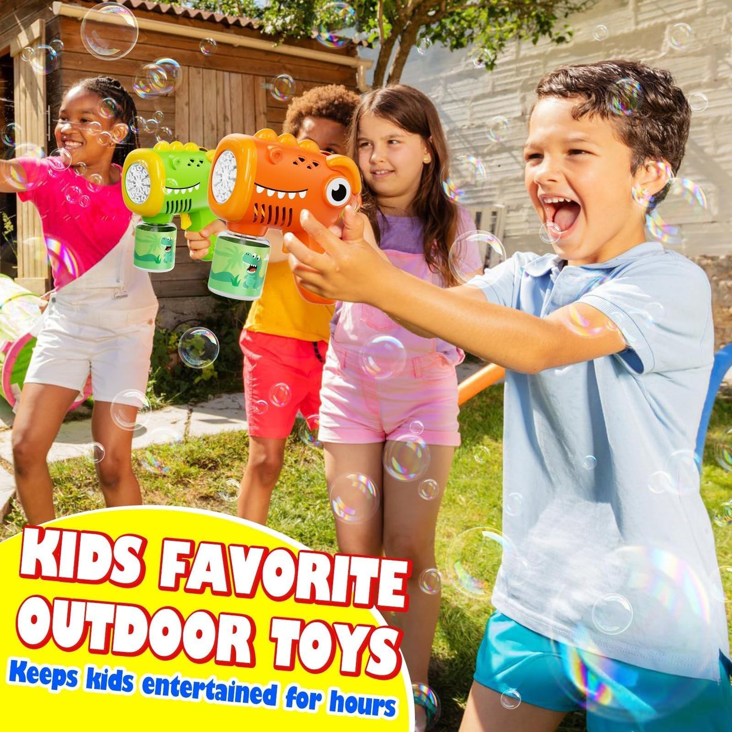 Boys Toys for 3-8 Year Old: 2 Pack Bubble Gun Machine Rechargeable, Kids Toys Birthday Gifts for 3 4 5 6 7 8 Years Old Boy Girls Toddlers Ages 3-5 Valentines Easter Outdoor