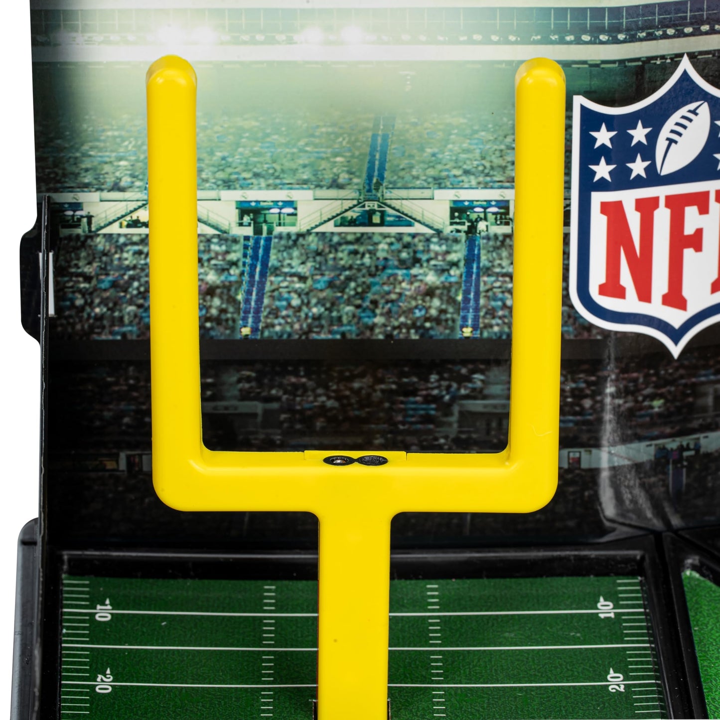 Franklin Sports Mini Football Field Goal Tabletop Game - Flying Field Goal Mini Football for Kids + Adults - Fun Indoor Sports Table Game for All Ages - Tabletop Toy