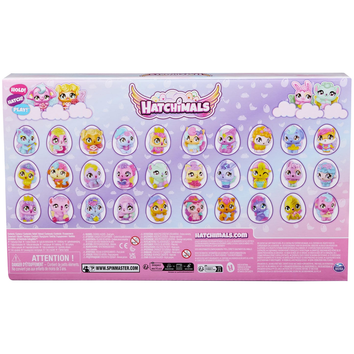 Hatchimals Alive Collectibles 30 Egg Mystery Value Pack - Mini Figures Ultimate Cracking Set: Who Will You Hatch - Stocking Stuffer Pack -30 Unique Figures, Party Favors, Pack (Age 3+)