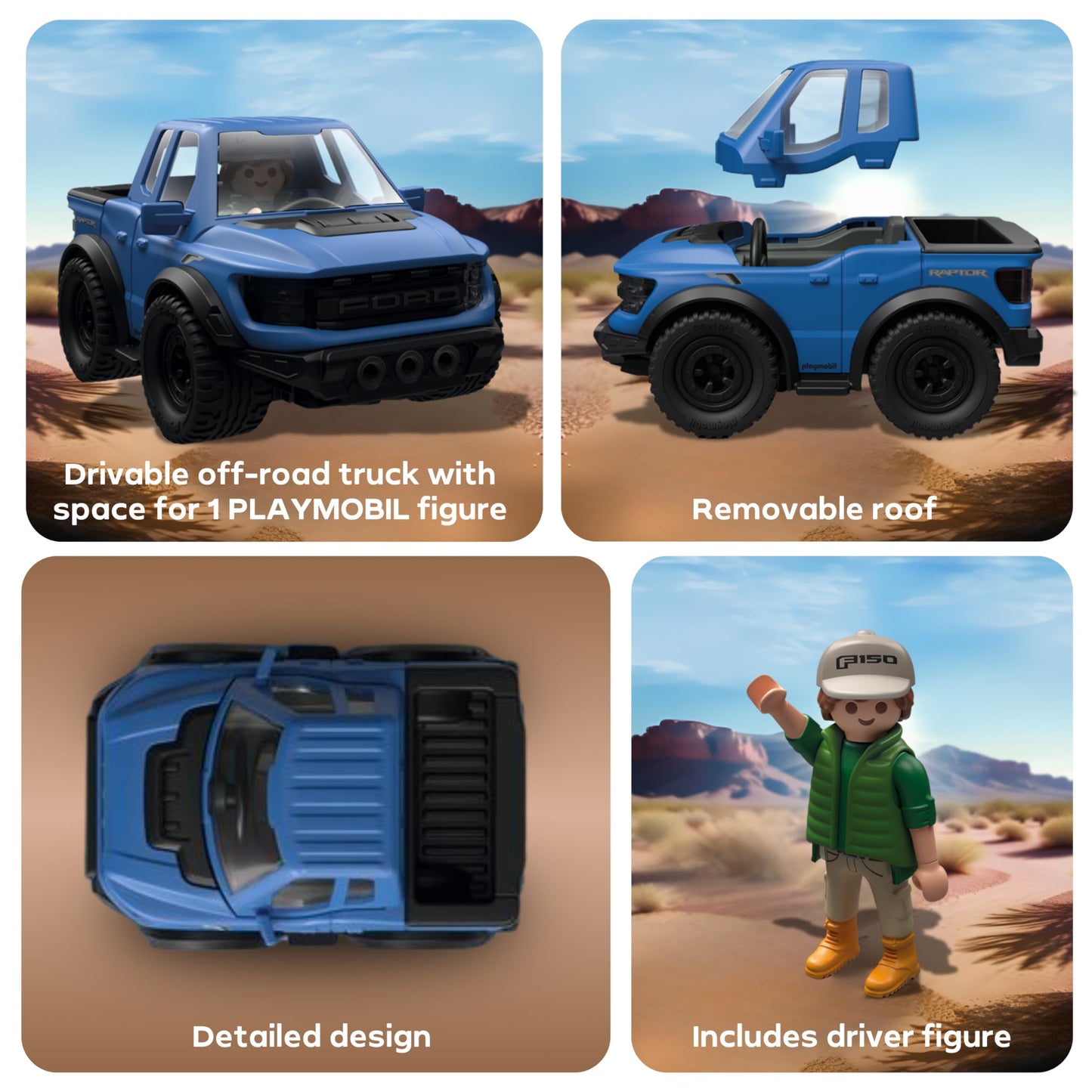 Playmobil X Ford F-150 Raptor