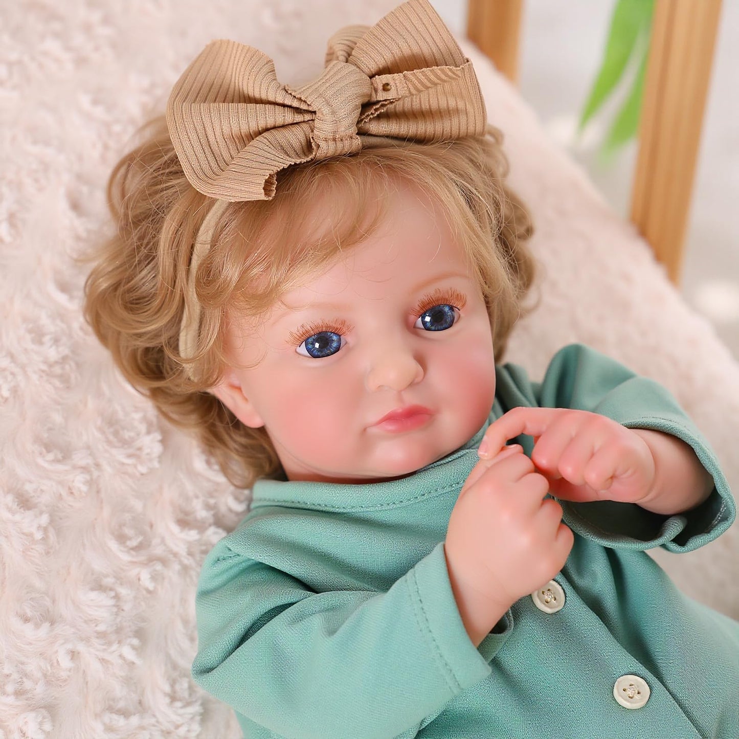 BABESIDE Lifelike Reborn Baby Dolls - 20 Inch Realistic-Newborn Real Life Doll Girl Poseable with Clothes for Kids Age 3+