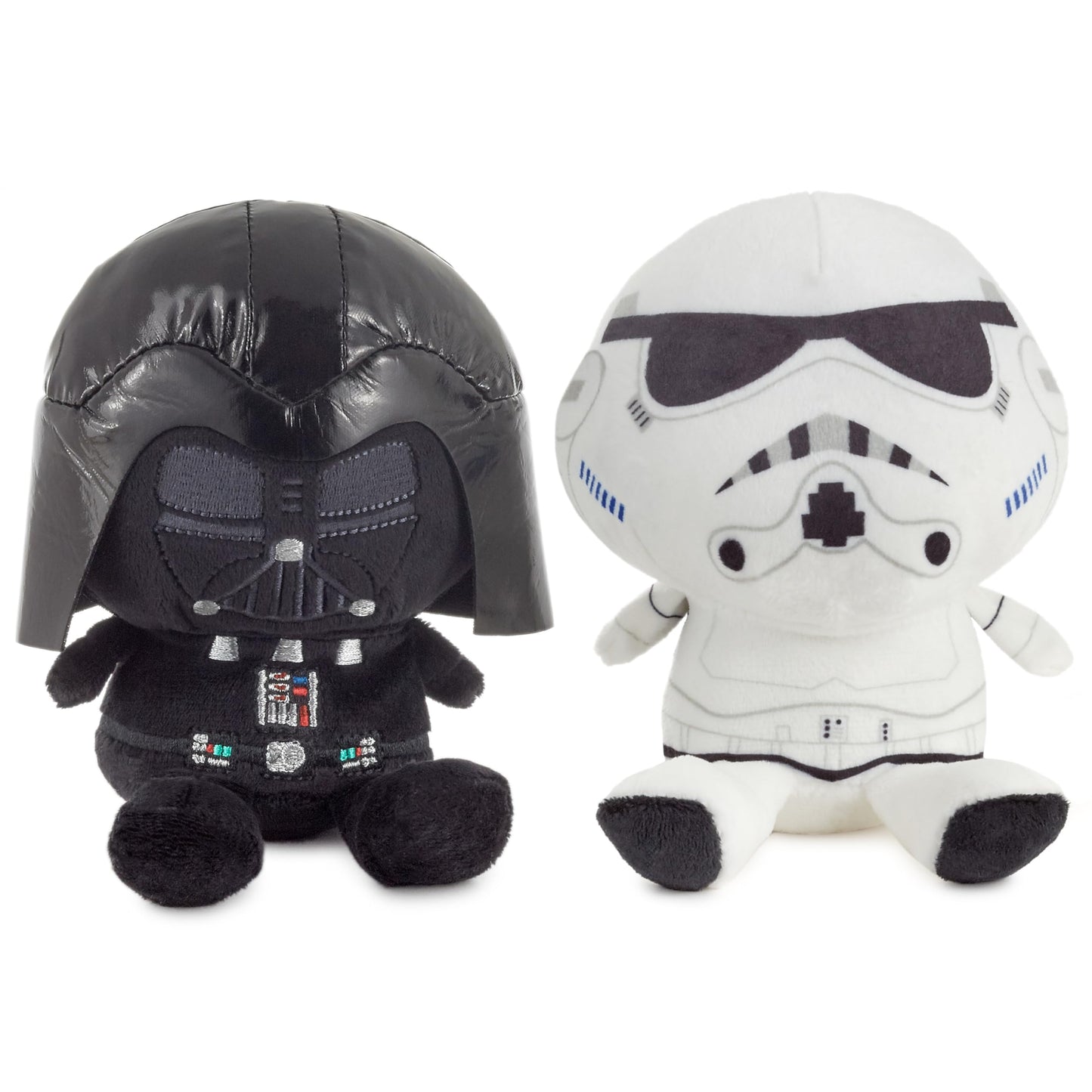 Hallmark Better Together Star Wars Magnetic Plush Toy (Darth Vader and Storm Trooper) 5" Stuffed Toys, Gifts for Kids and Fans