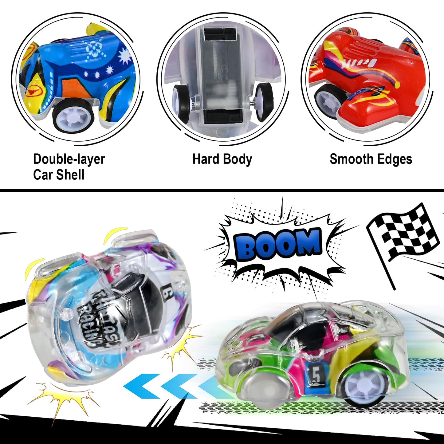 100 Pcs Mini Pull Back Cars and Airplanes Set, Assorted Racing Cars & Planes, Bulk Party Favors, Birthday Goodie Bag Fillers, Classroom Rewards, Carnival Prizes, Stocking Stuffers for Kids