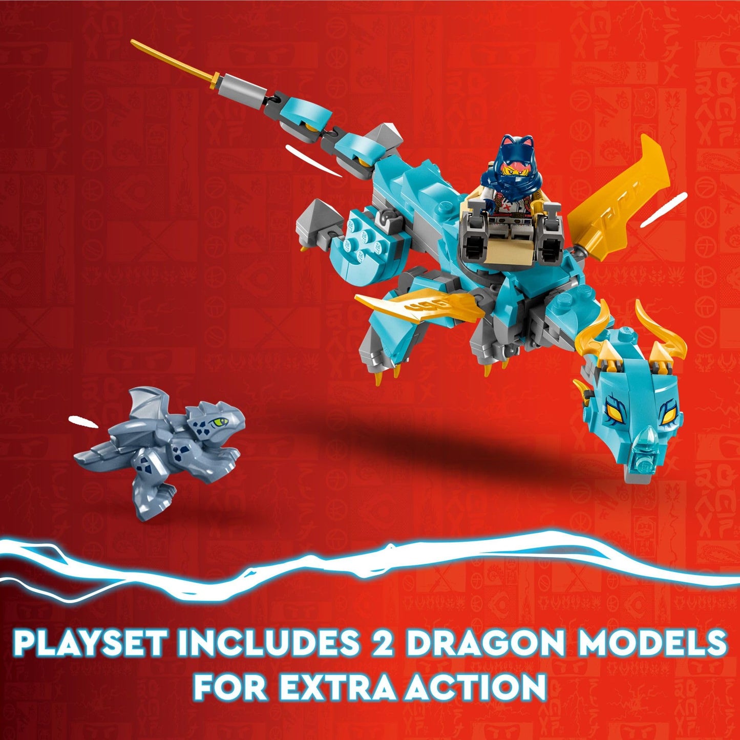 LEGO NINJAGO Destiny’s Bounty – Race Against Time 71797 Building Toy Features a Ninja Airship, 2 Dragons and 6 Minifigures, Gift for Boys and Girls Ages 9+ Who Love Ninjas and Dragons