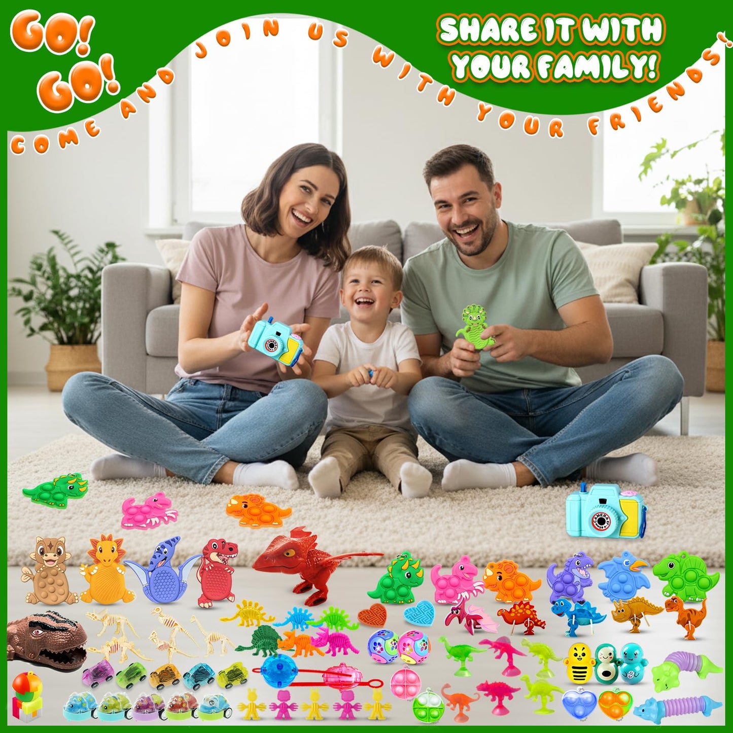 1000 PCS Party Favors for Kids, Dinosaur Sensory Fidget Toys Bulk, Treasure Chest for Kids Prizes, Easter Egg Fillers for Kid, Prize Box Toy for kid Classroom, Treasure Box Prizes, Pinata Stuffers
