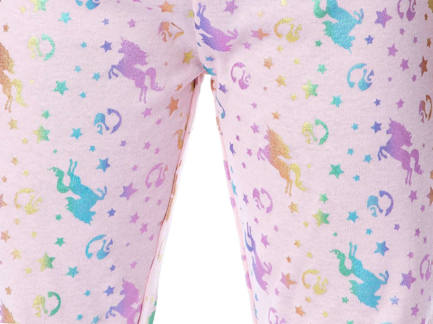 INTIMO Mattel Girls' Barbie Dream Team Unicorn Best Friend Sleep Pajama Set (4)