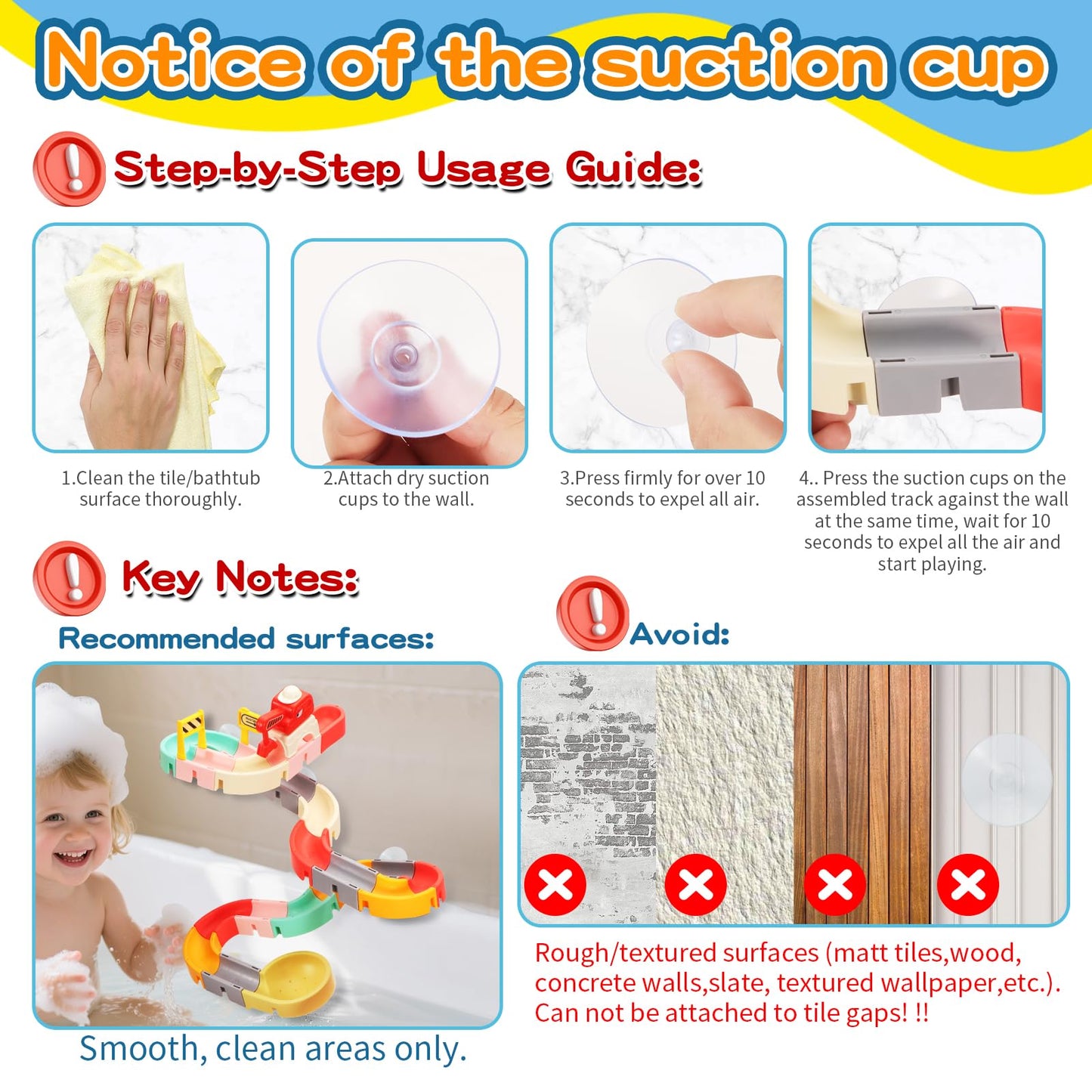 Kids Bath Toys for Kids Ages 4-8 3-5 with Magnetic Car Bath Toys Mold Free & DIY Slides Tracks Bathtub Shower Toys Birthday Gifts for Toddlers 2-4 5 6 7 8 Year Old Boys Girls (47 PCS)