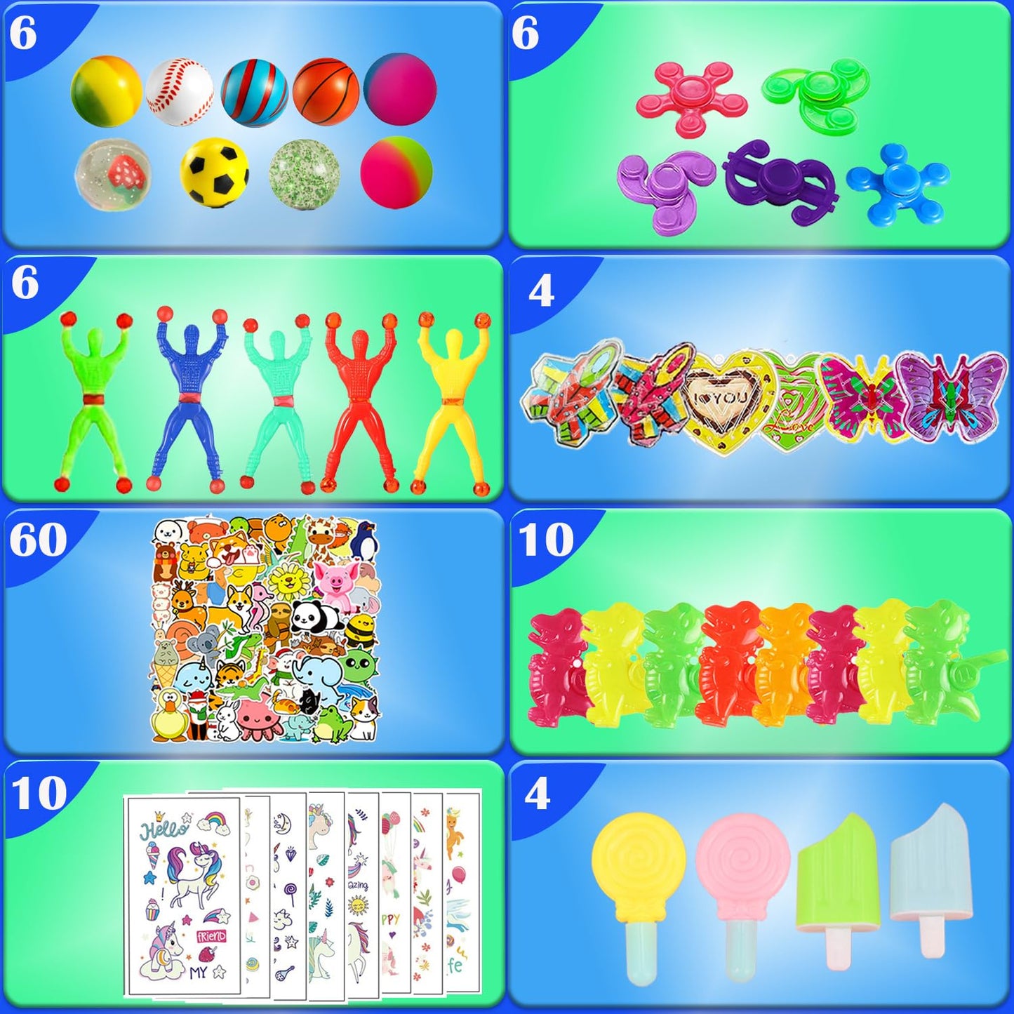 Beilunt 148 Pcs Party Favors for Kids 4-8-12 Assortment Fidget Toy, Easter Egg Fillers, Treasure Box Toys for Classroom Prizes, Carnival Prizes, Goodie Bags Stuffers Pinata Fillers