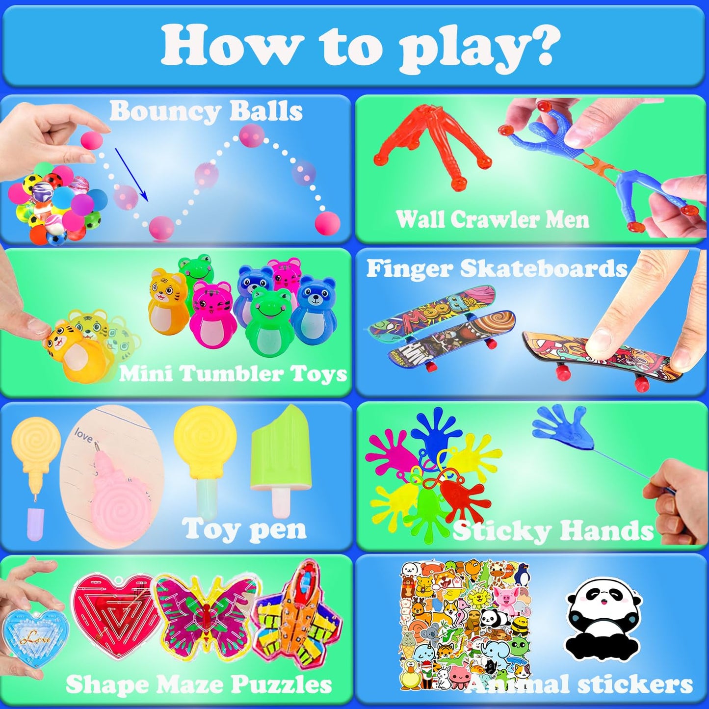 Beilunt 148 Pcs Party Favors for Kids 4-8-12 Assortment Fidget Toy, Easter Egg Fillers, Treasure Box Toys for Classroom Prizes, Carnival Prizes, Goodie Bags Stuffers Pinata Fillers