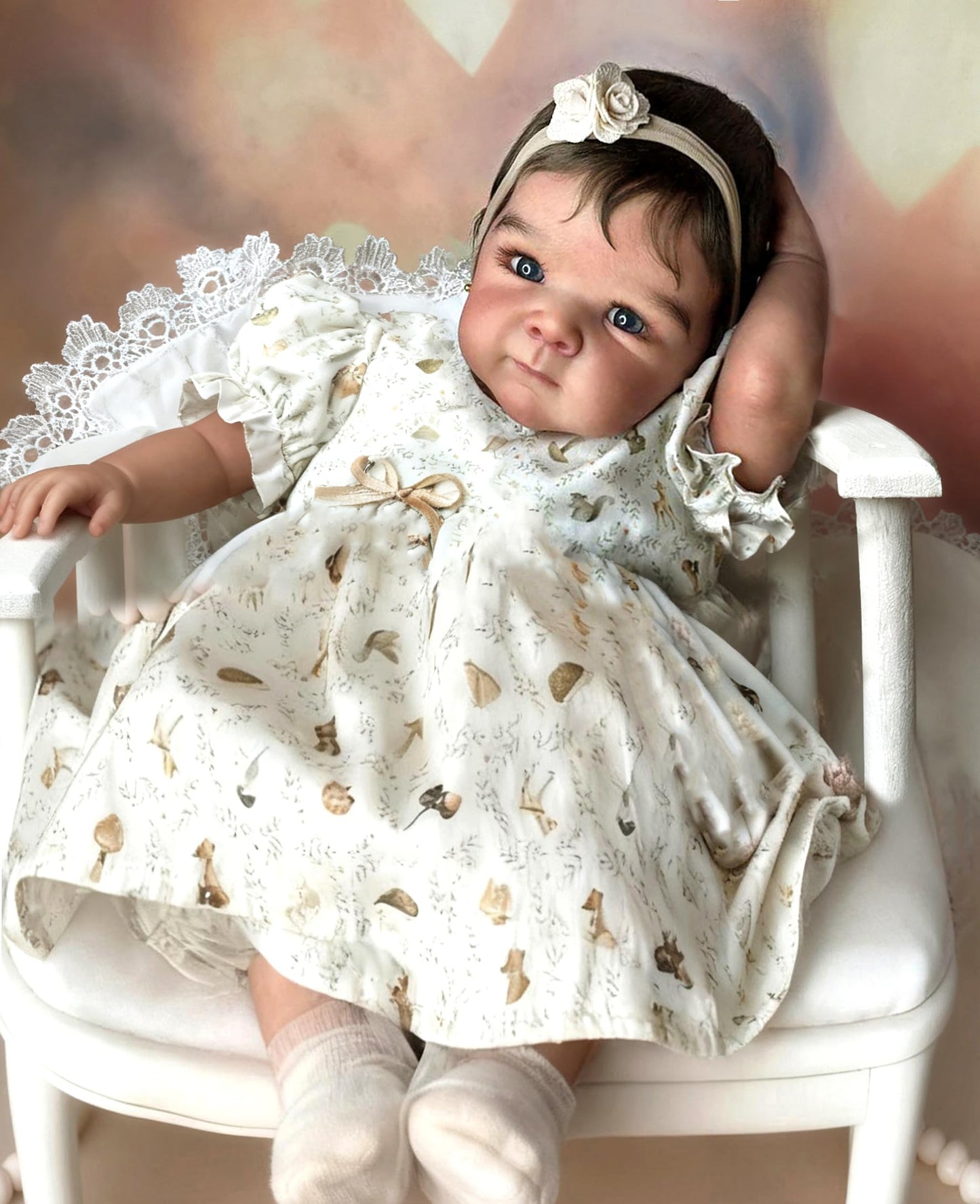 Zero Pam Reborn Baby Dolls Silicone Full Body-18'' Realistic Baby Doll, Full Silicone Babys Doll, Anatomically Correct Girl, Posable Real Life Reborn Dolls for Girls