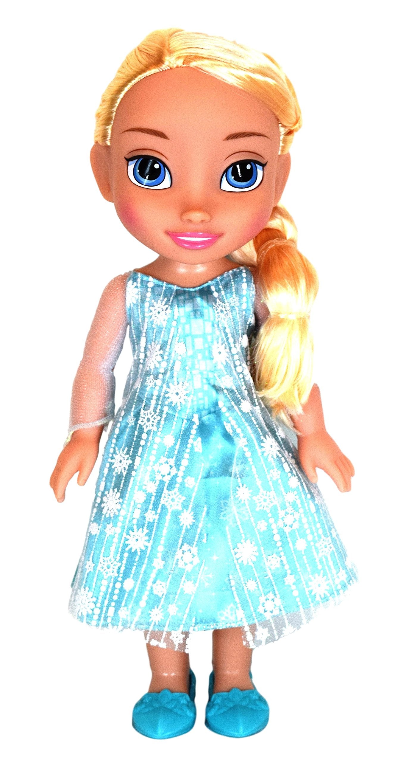 Disney 039897989211 Frozen Elsa Toddler Doll, Blue
